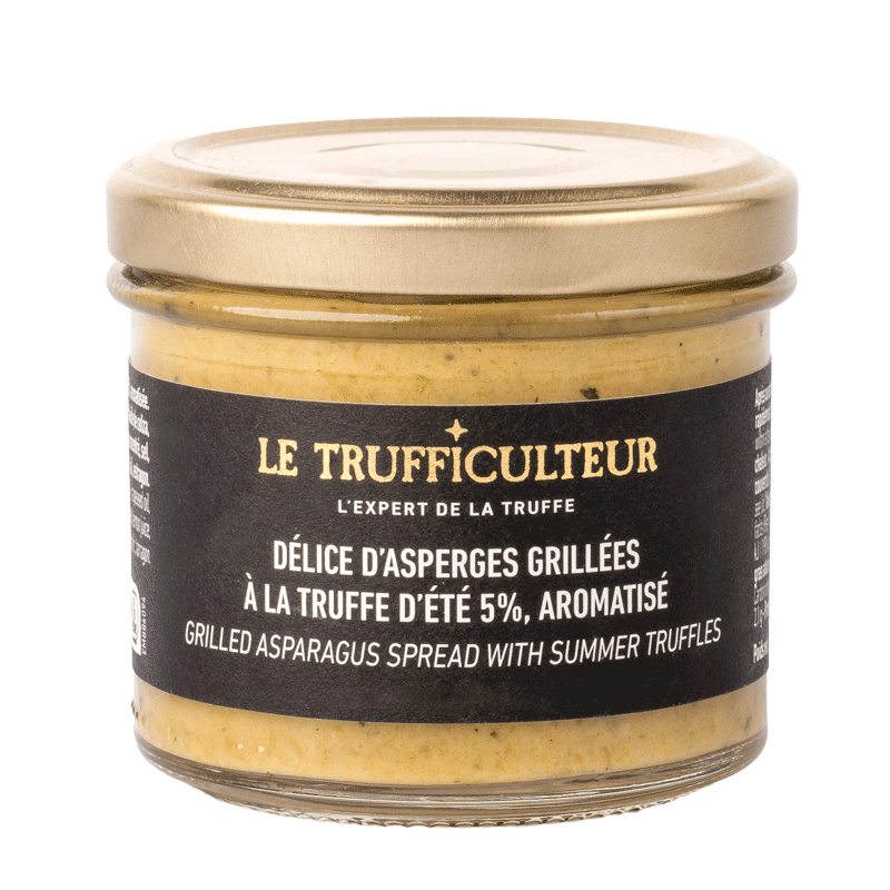 Délice d’asperges grillées et de truffes d’été 100g
