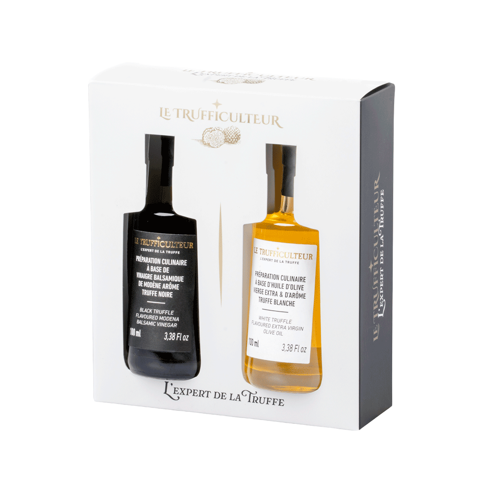 Coffret Huile & Vinaigre à la Truffe