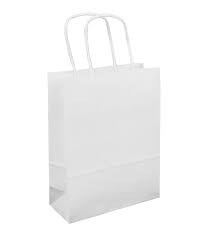 Sacs blancs  Kraft moyens 20x10x29