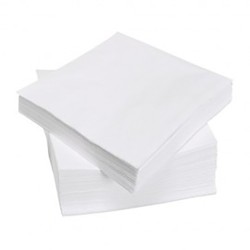 Serviettes Ecolabel 1 Pli 20 G/M2 30X30 cm Blanc Ouate Garcia de Pou