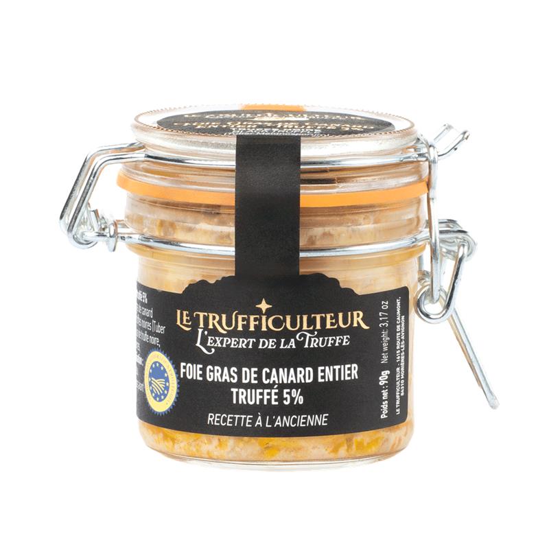 Foie gras de canard entier à la truffe noire 5%